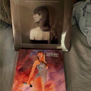 NWT TTPD anthology vinyl and eras tour book bundle. Sealed. Target exclusive.